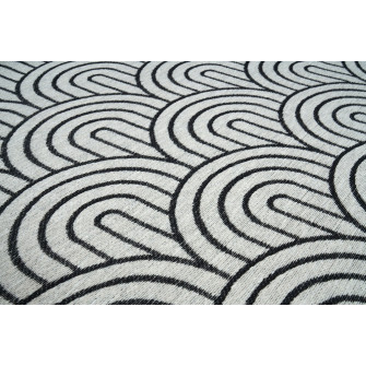 Alfombra ARCO BLACK (Art Deco Collection)